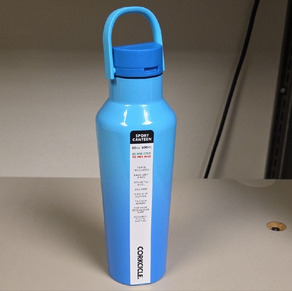 Corkcicle Sky Blue Ombre Canteen